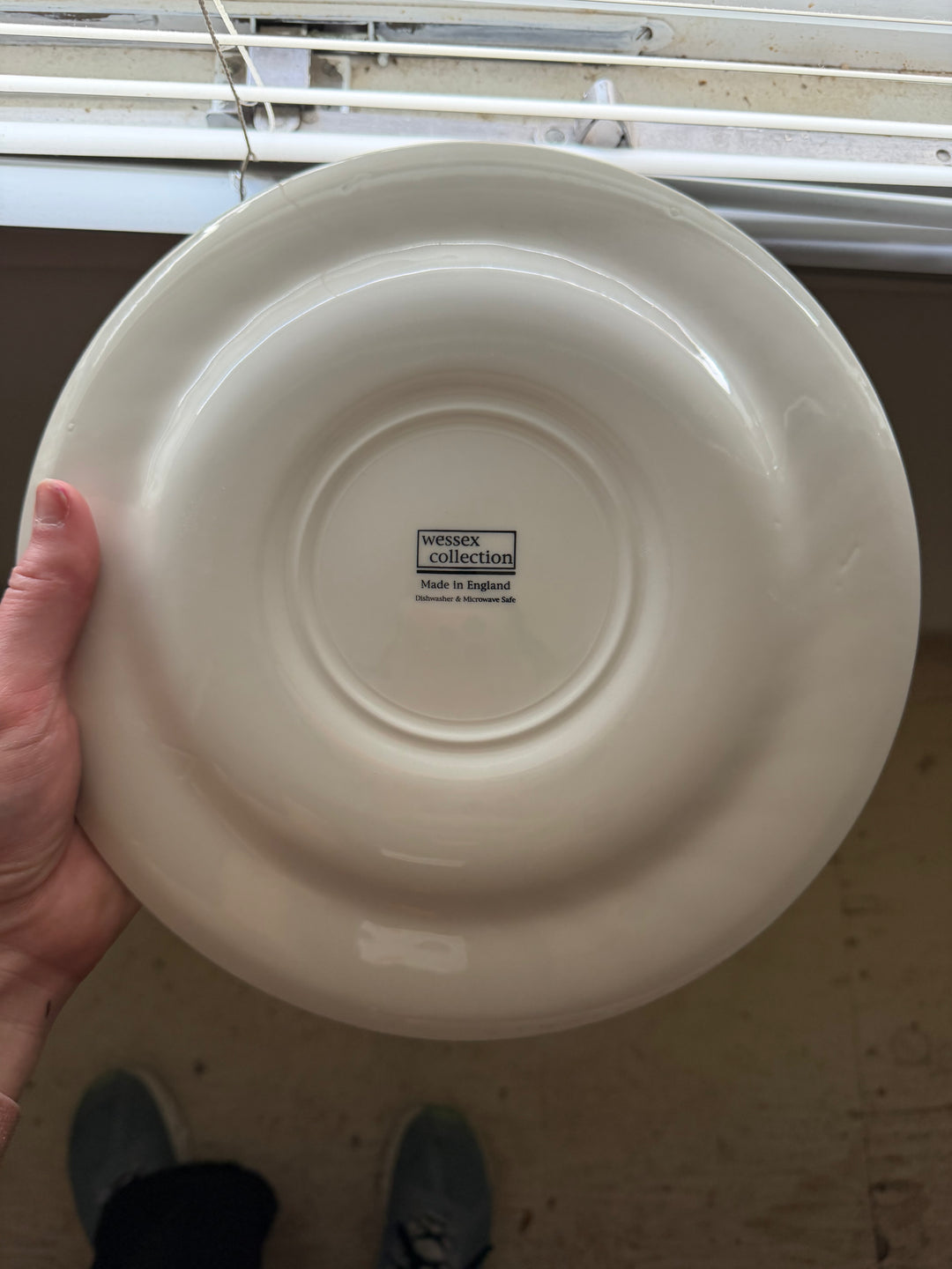 Churchill Willow Rose Plates - Set of 8