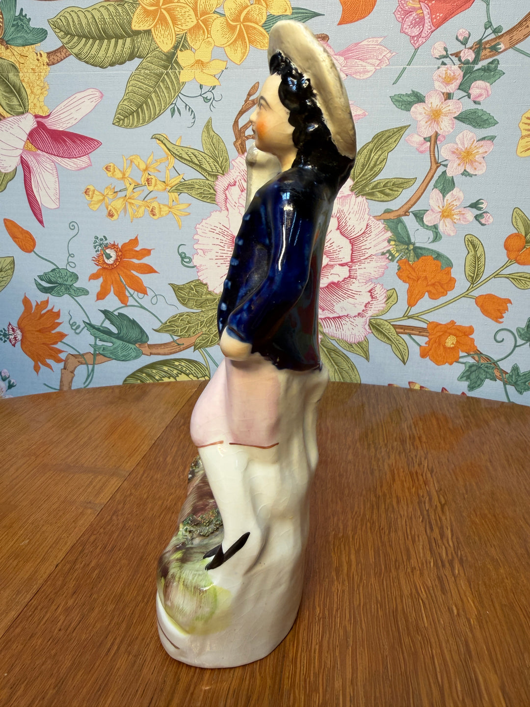 Antique Staffordshire Man with Shovel