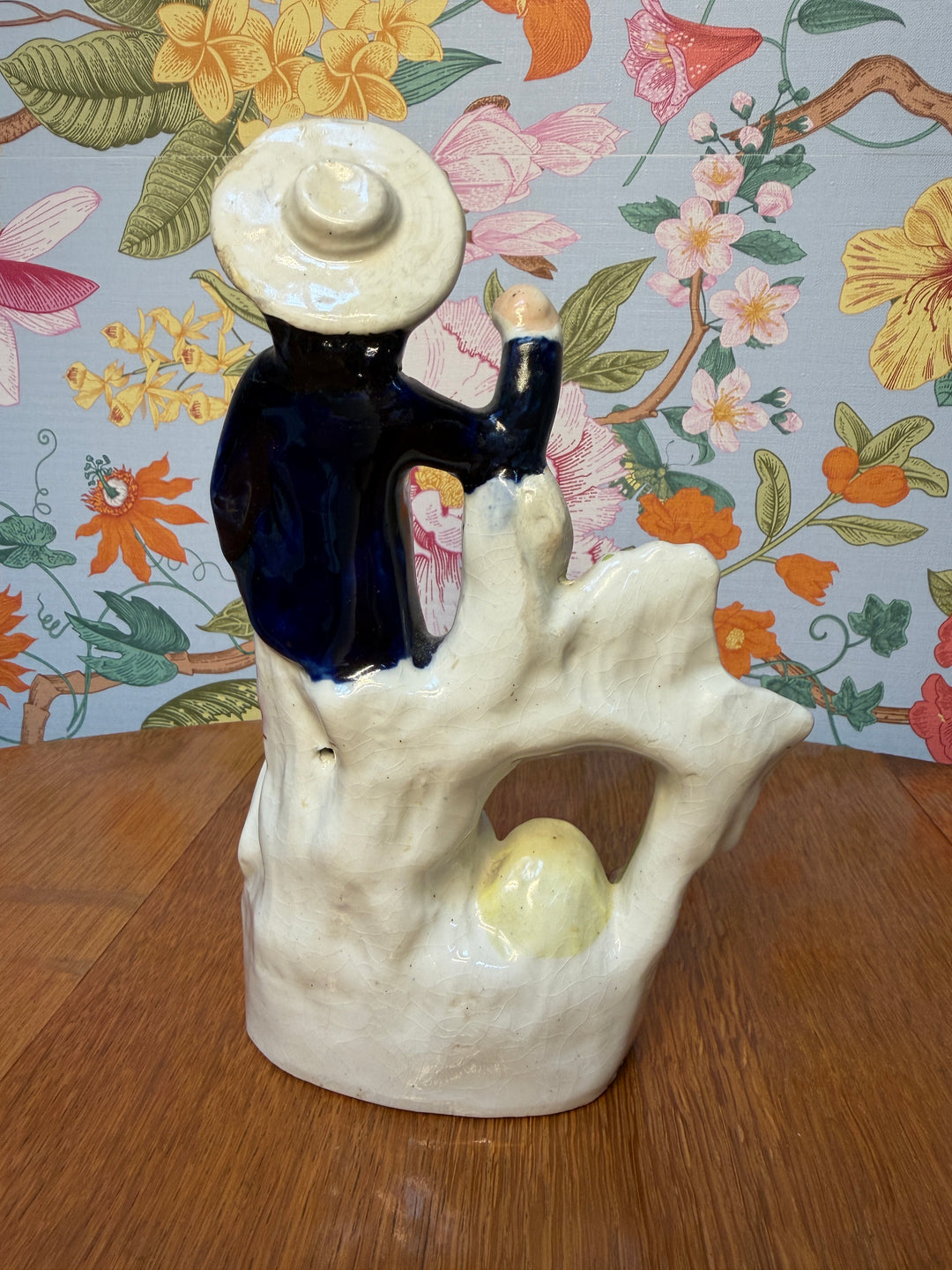 Antique Staffordshire Man with Shovel