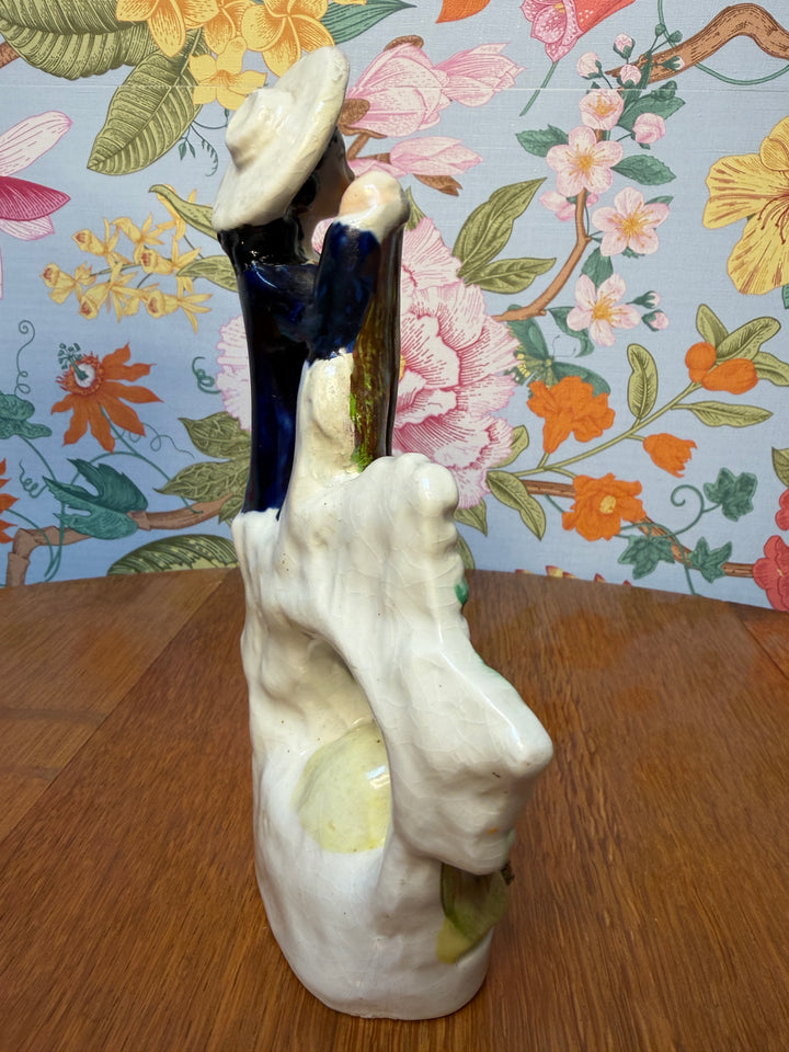 Antique Staffordshire Man with Shovel