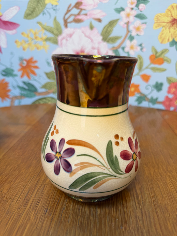 Antique Wade Heathe London England Copper Luster Jug