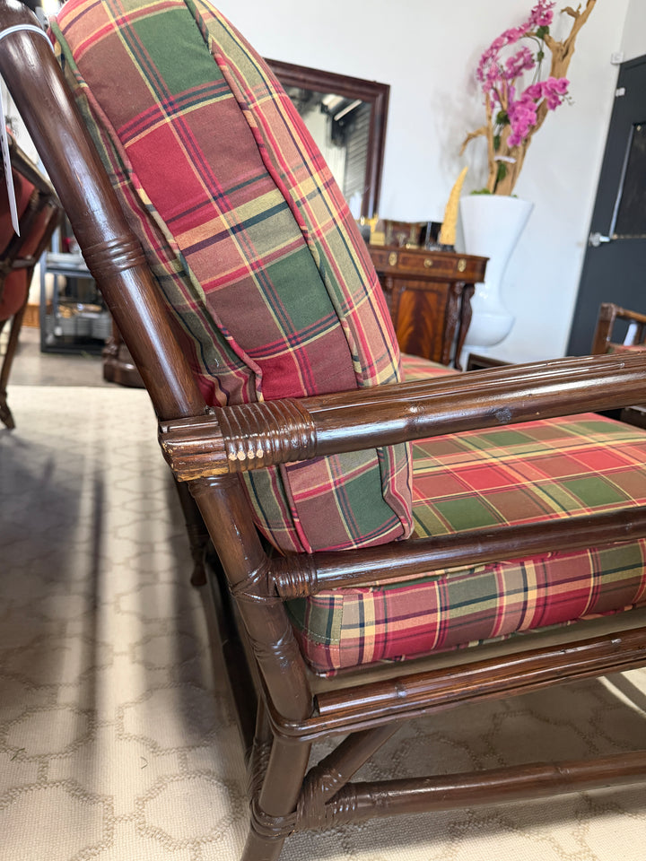 Vintage Bamboo and Rattan Sofa