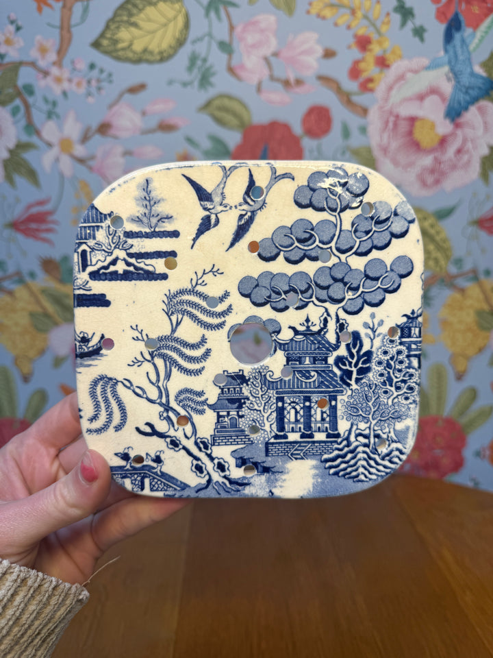 Blue and White Trivet