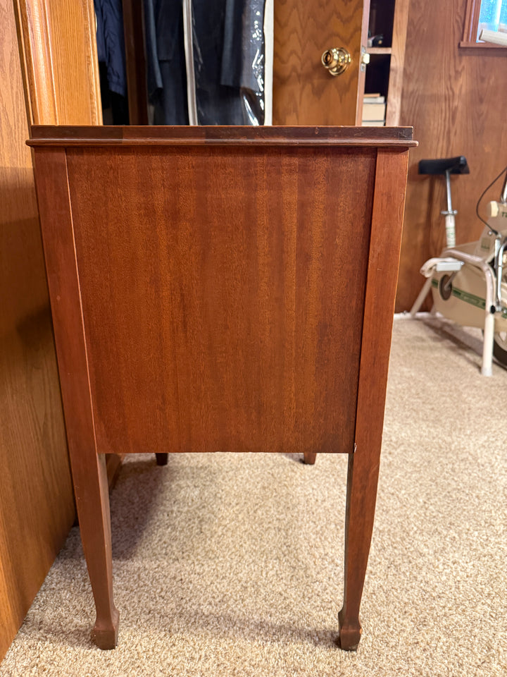 Nightstand — Open Shelf & Drawer