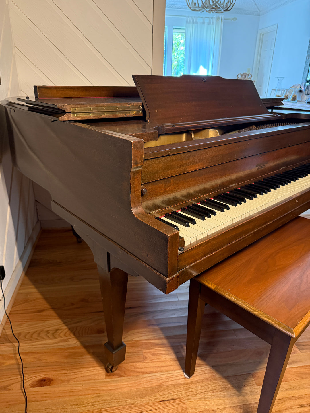 Brambach Co. Baby Grand Piano with Bench