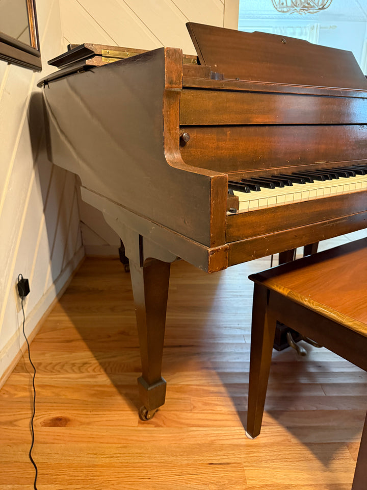Brambach Co. Baby Grand Piano with Bench