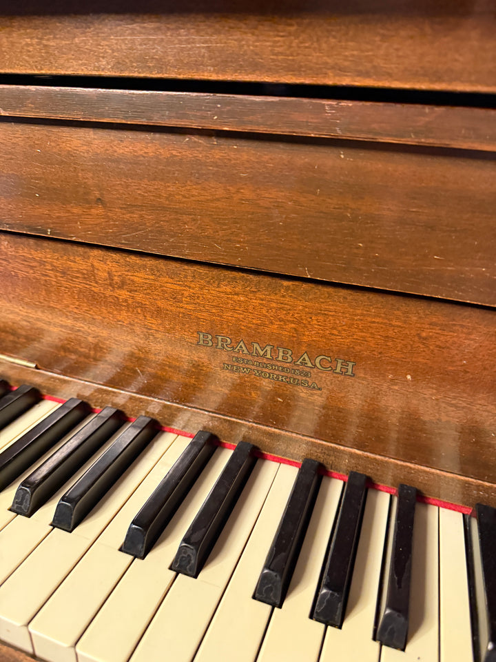 Brambach Co. Baby Grand Piano with Bench