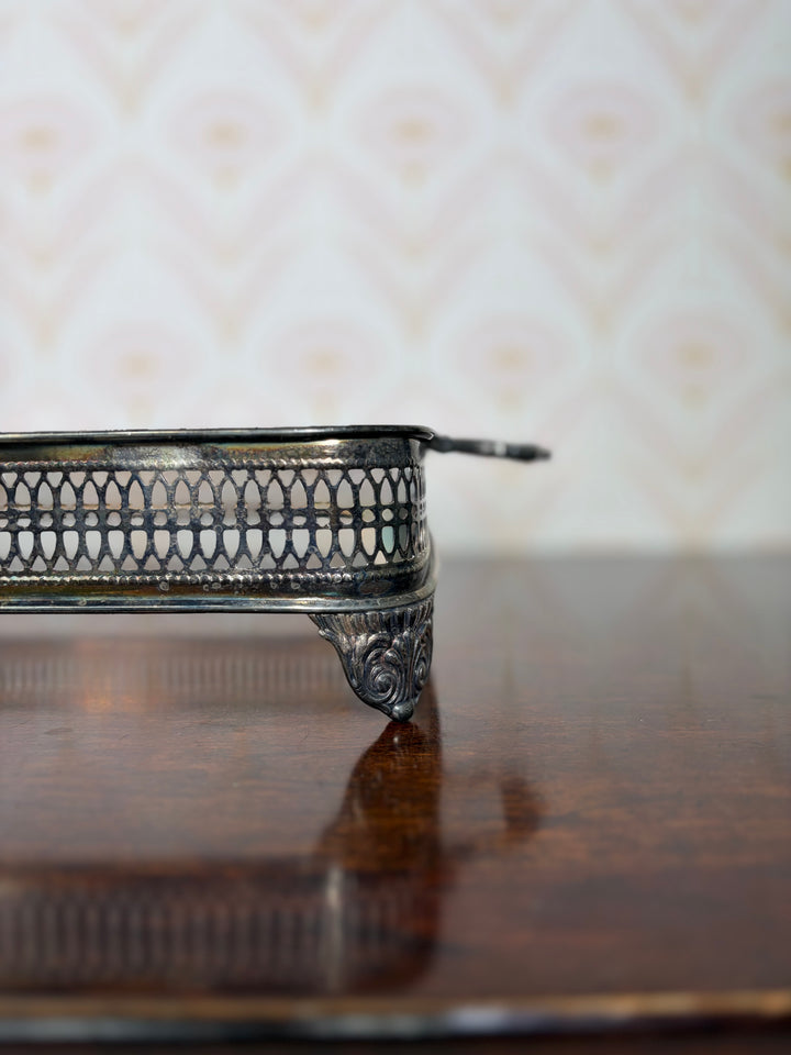 Silver Plated Casserole Cradle
