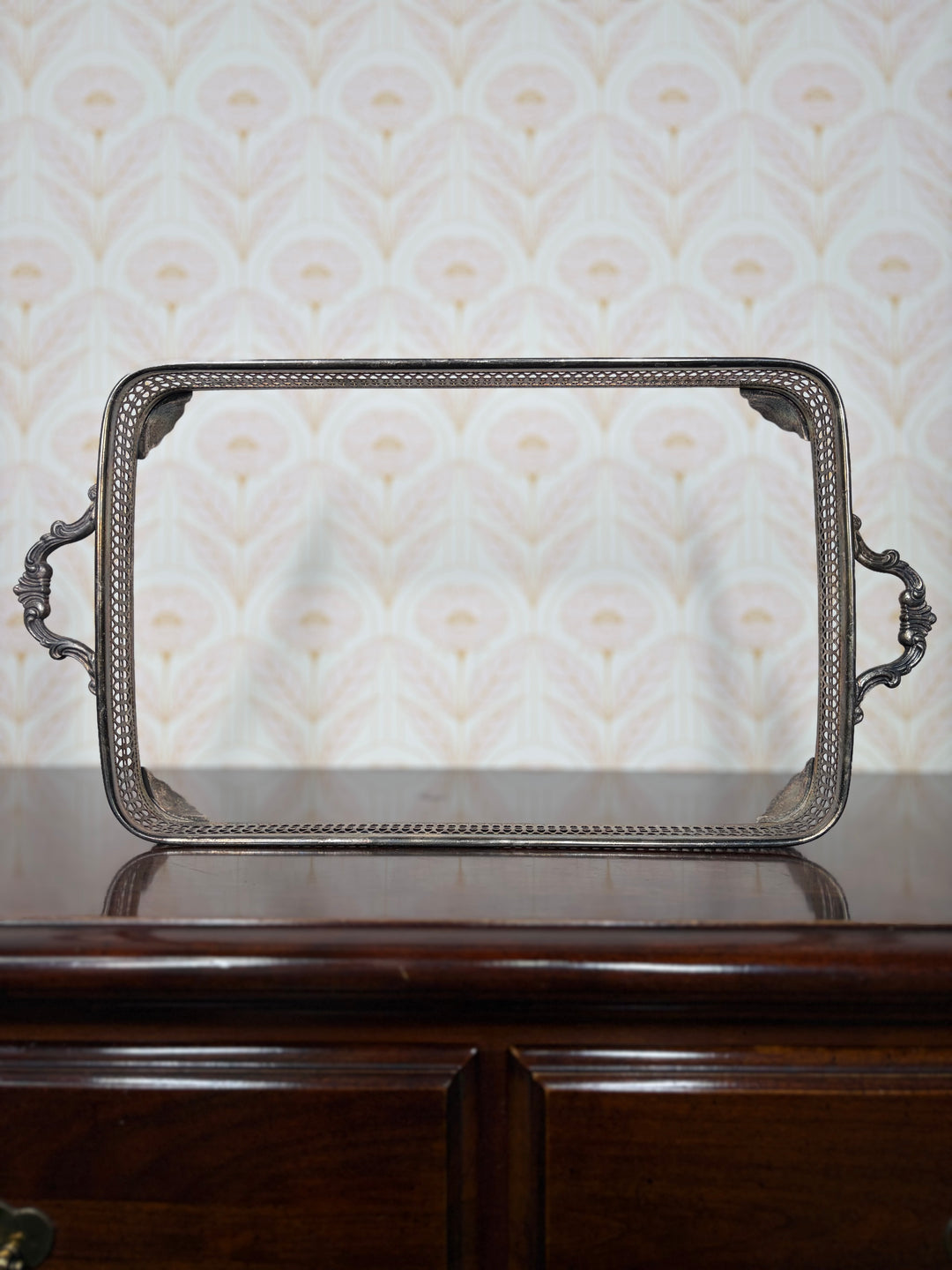 Silver Plated Casserole Cradle