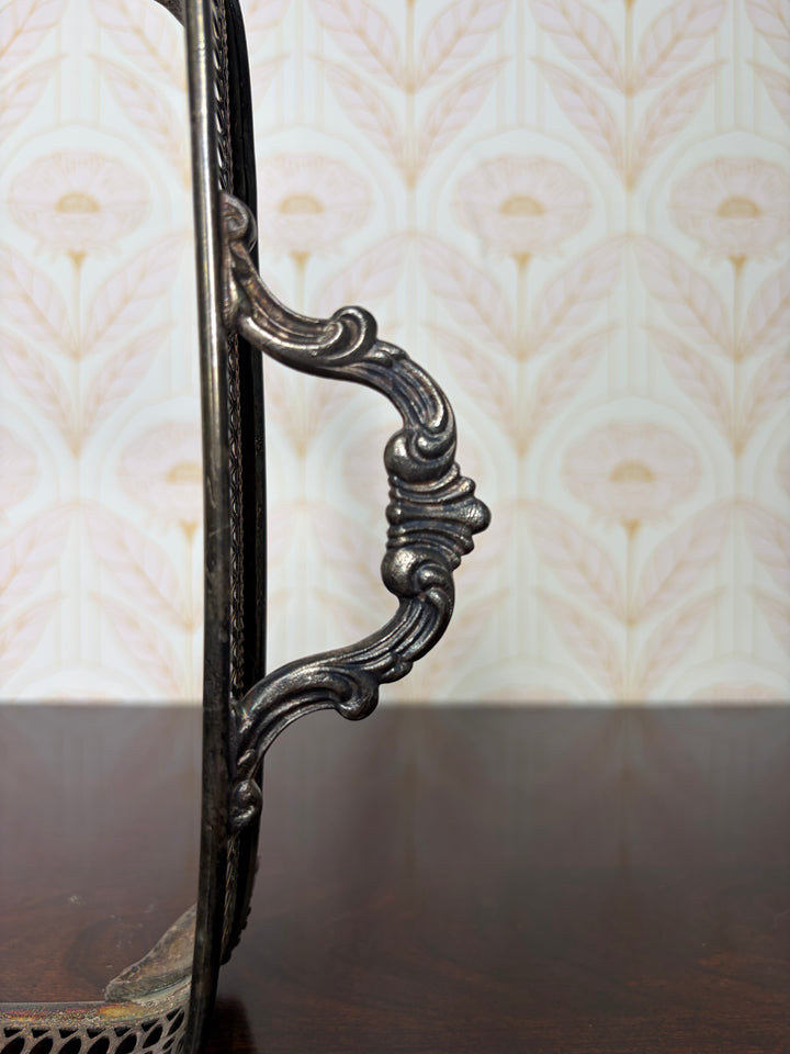 Silver Plated Casserole Cradle