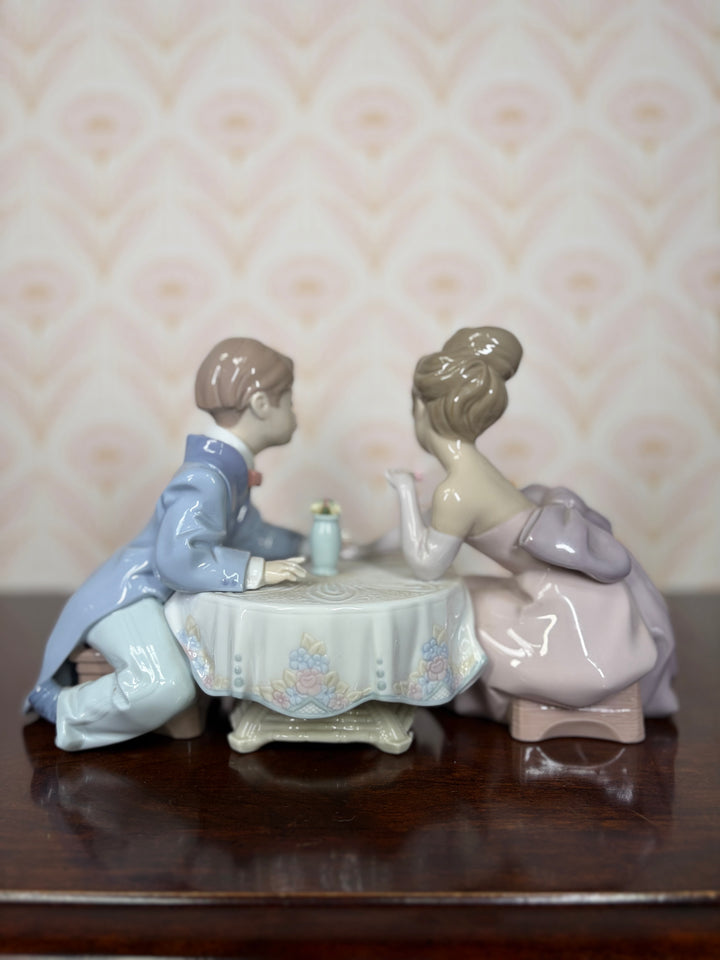Lladro Porcelain Girl and Boy