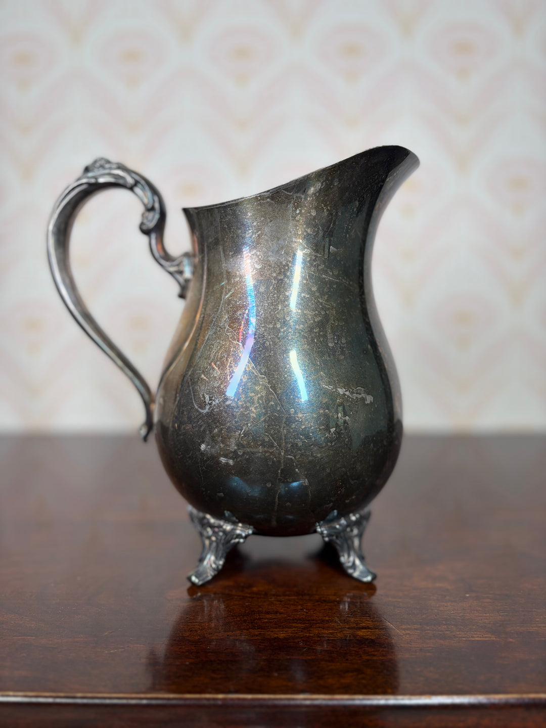 Silver Plated Water Pitcher