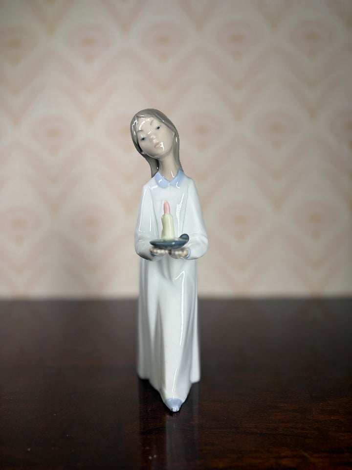 Lladro Girl with Candle