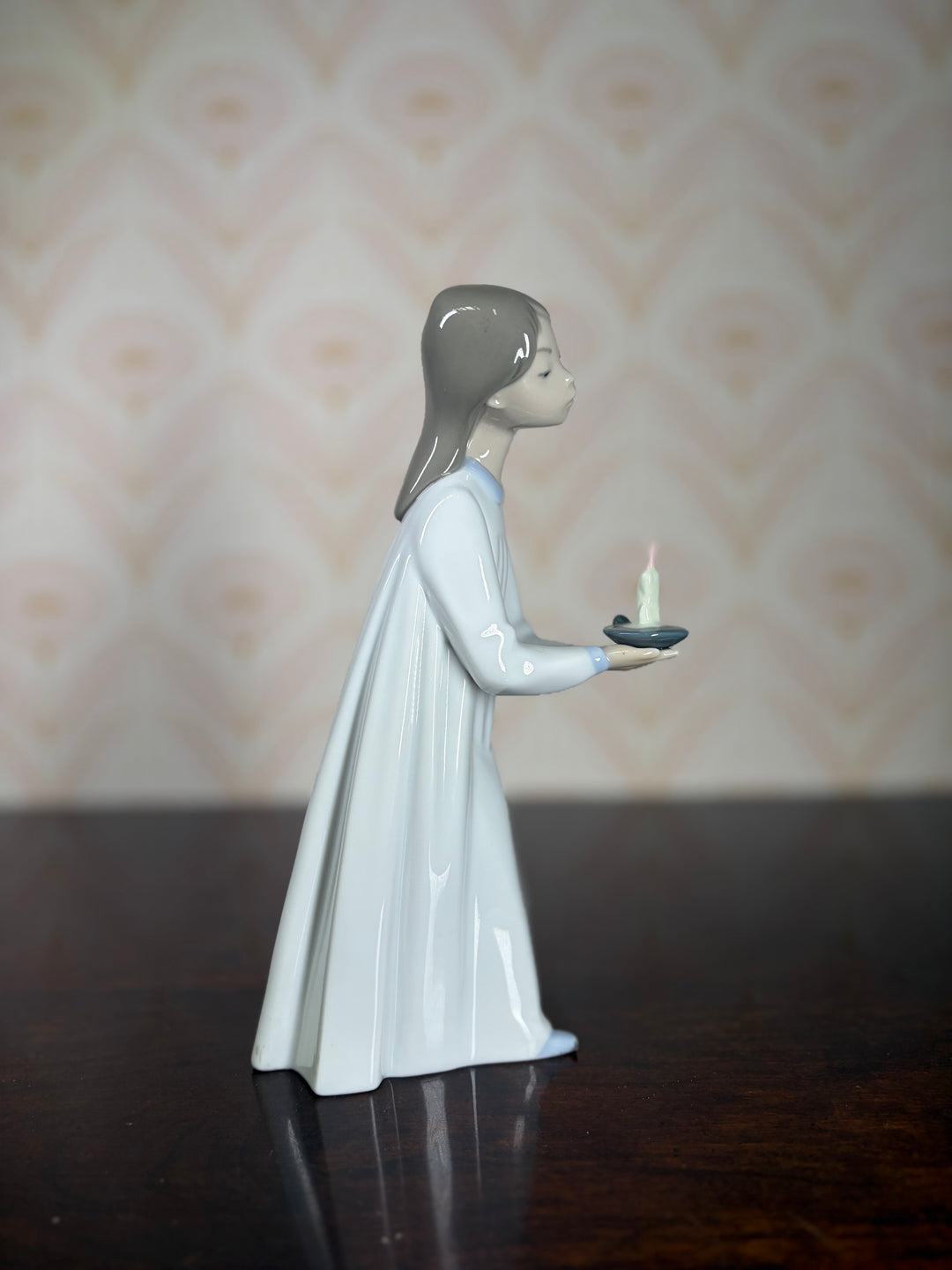 Lladro Girl with Candle