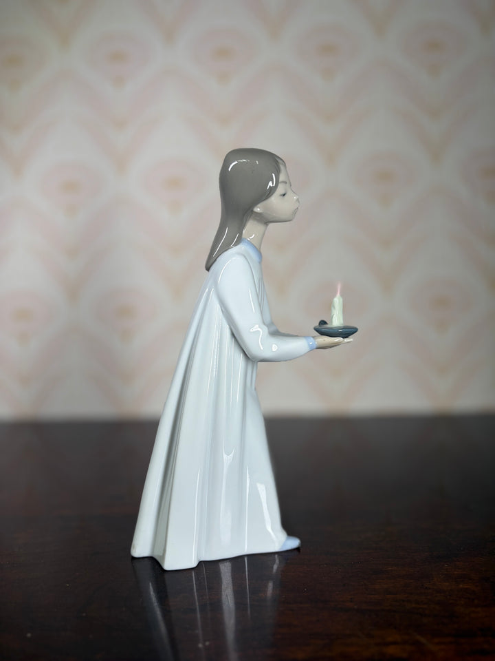 Lladro Girl with Candle
