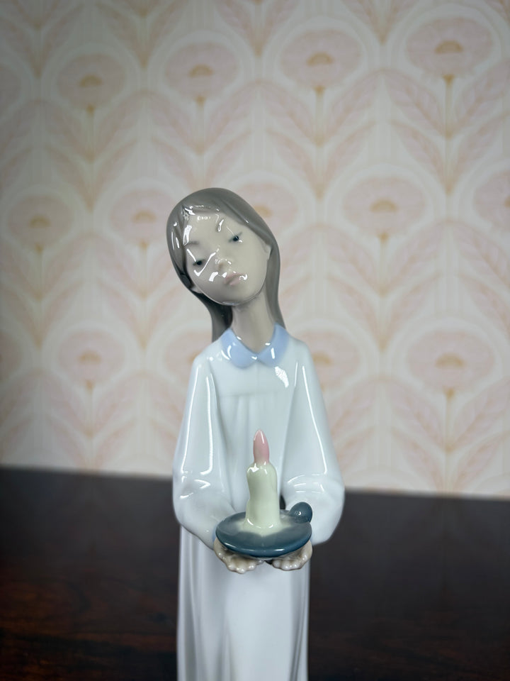Lladro Girl with Candle