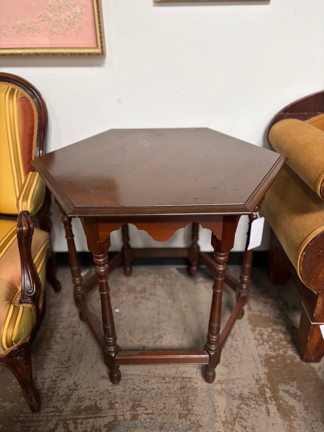 Hexagonal Side Table