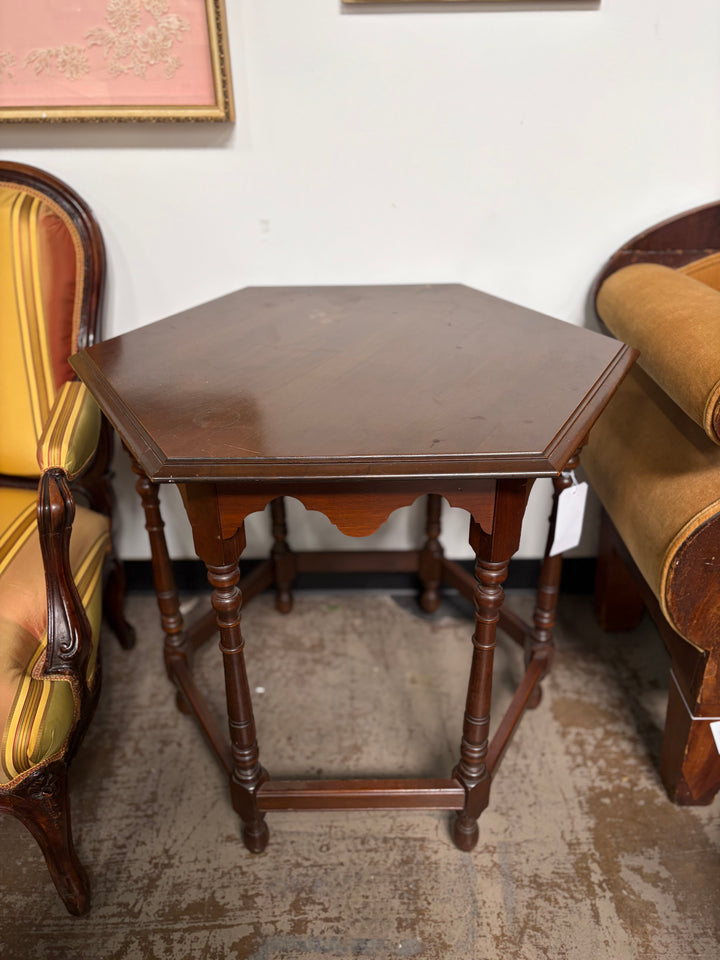 Hexagonal Side Table