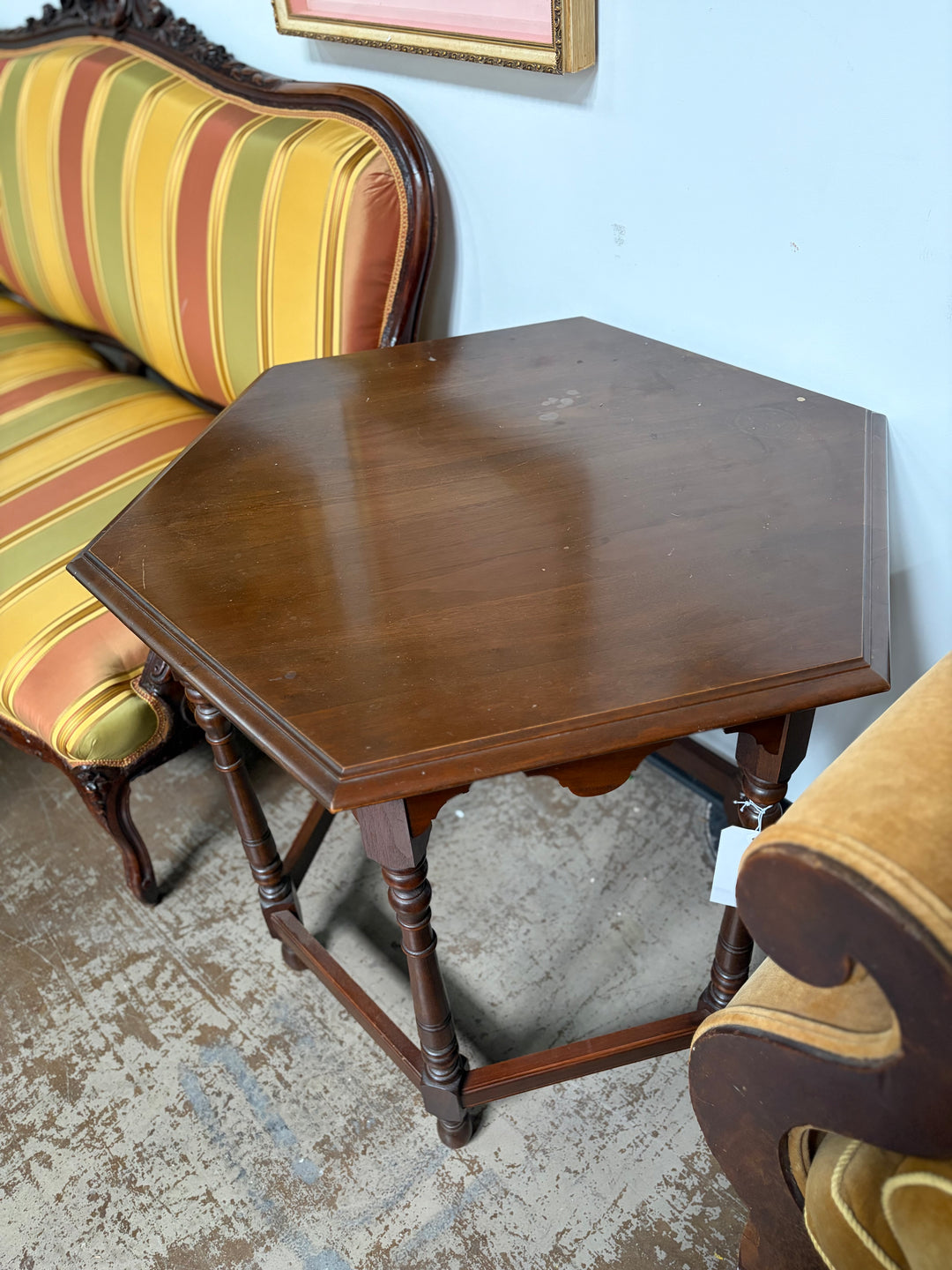 Hexagonal Side Table