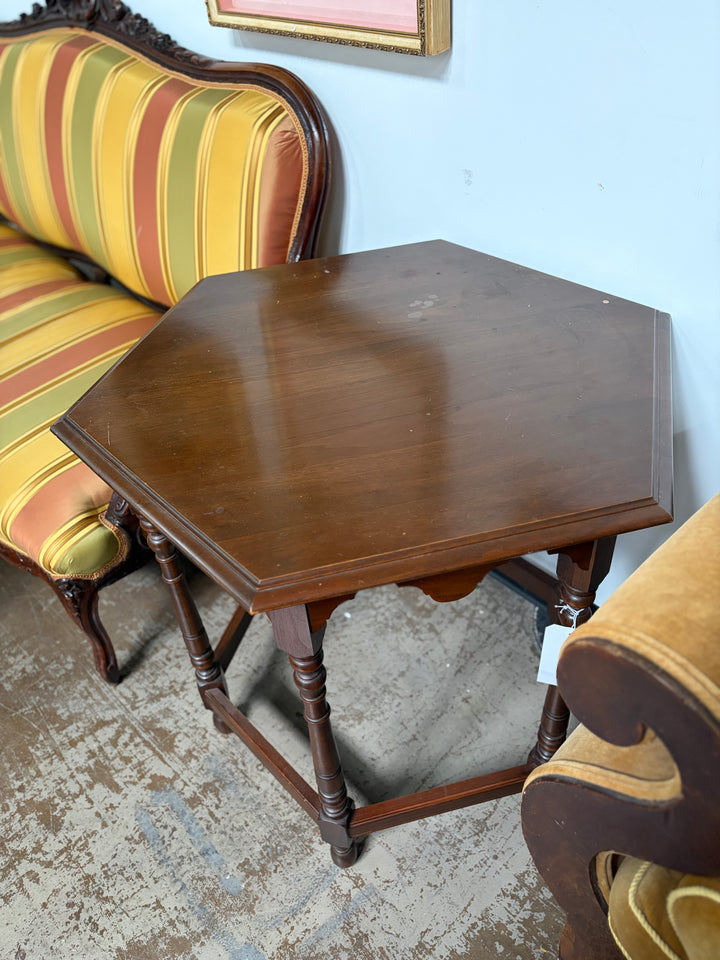 Hexagonal Side Table
