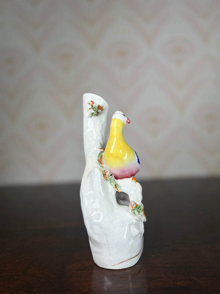 Staffordshire Bird Figurine