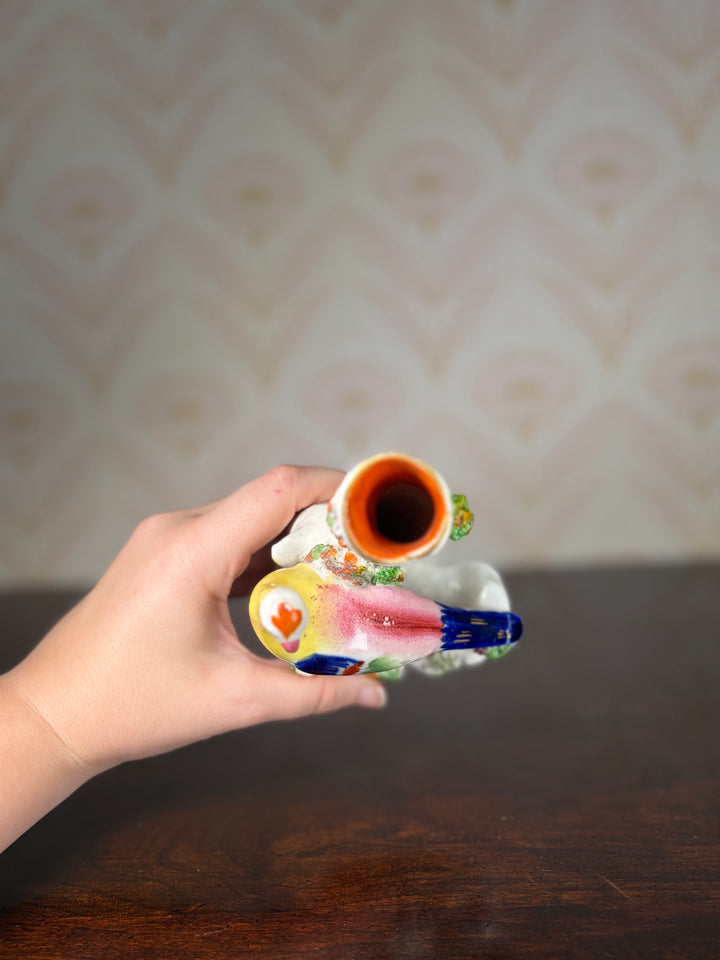 Staffordshire Bird Figurine