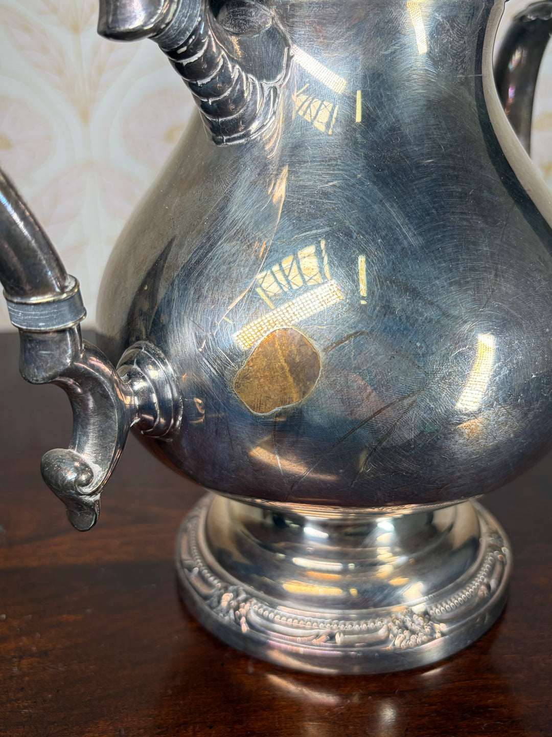 Silverplated Teapot