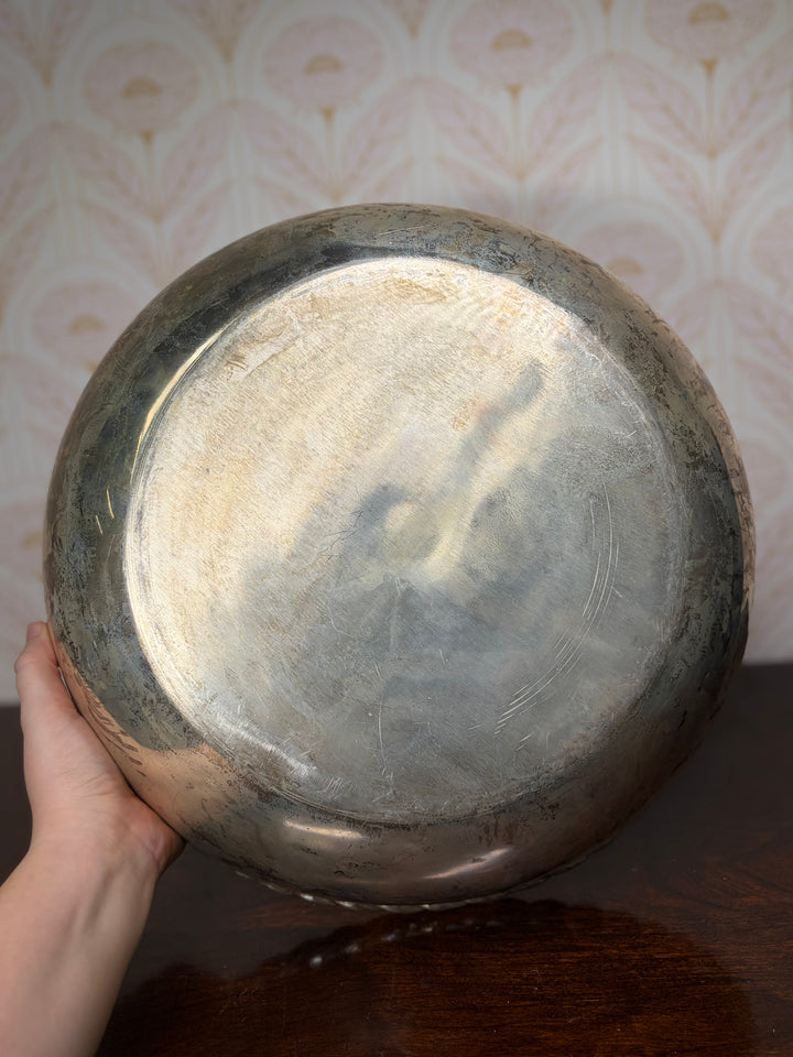 Braided Silver Bowl