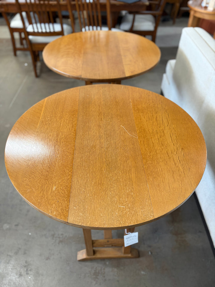 Drop Leaf Side Tables - Set of 2