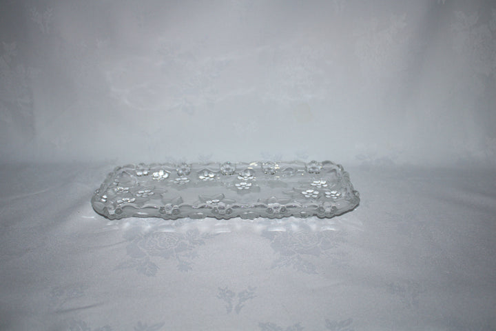 13" Mikasa Carmen Crystal Canape Tray