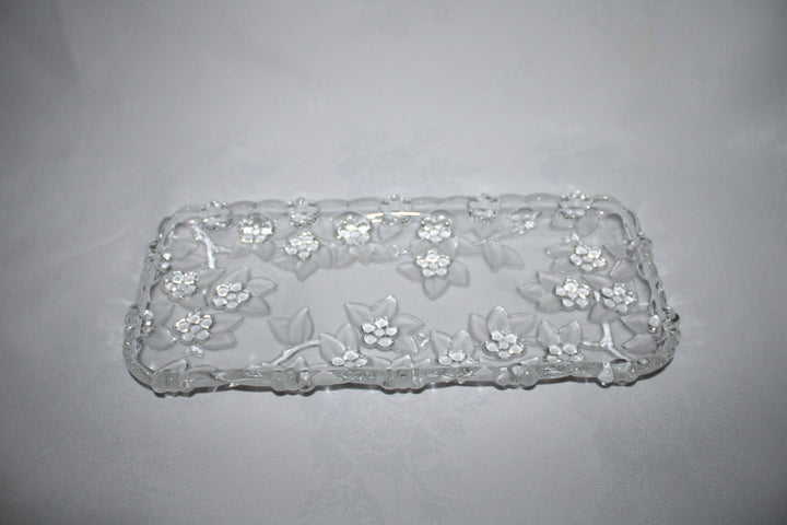13" Mikasa Carmen Crystal Canape Tray