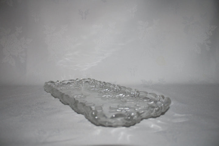 13" Mikasa Carmen Crystal Canape Tray