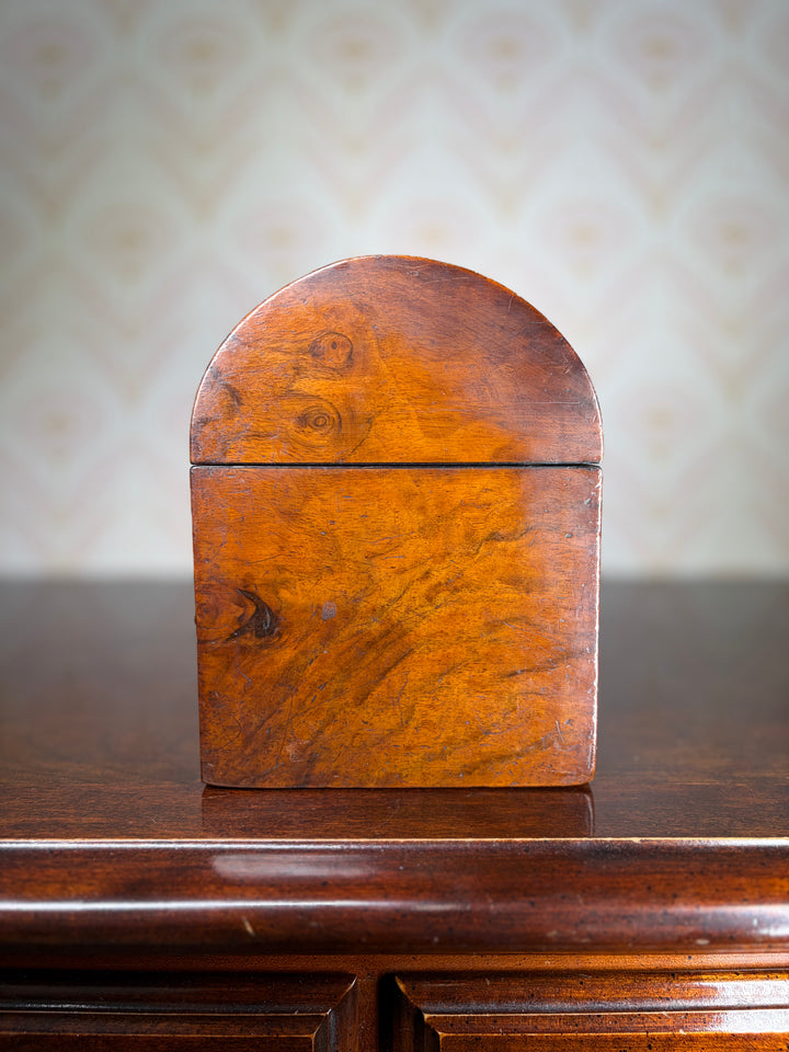 Antique Dome Calling Card Box