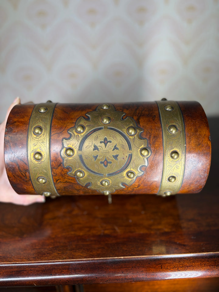 Antique Dome Calling Card Box