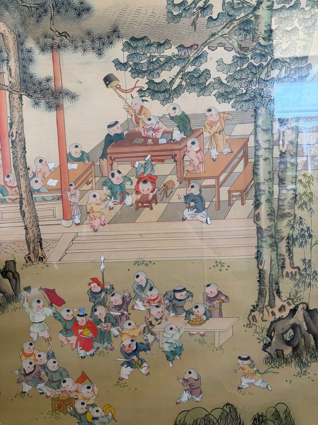Chinese Block Print - Framed