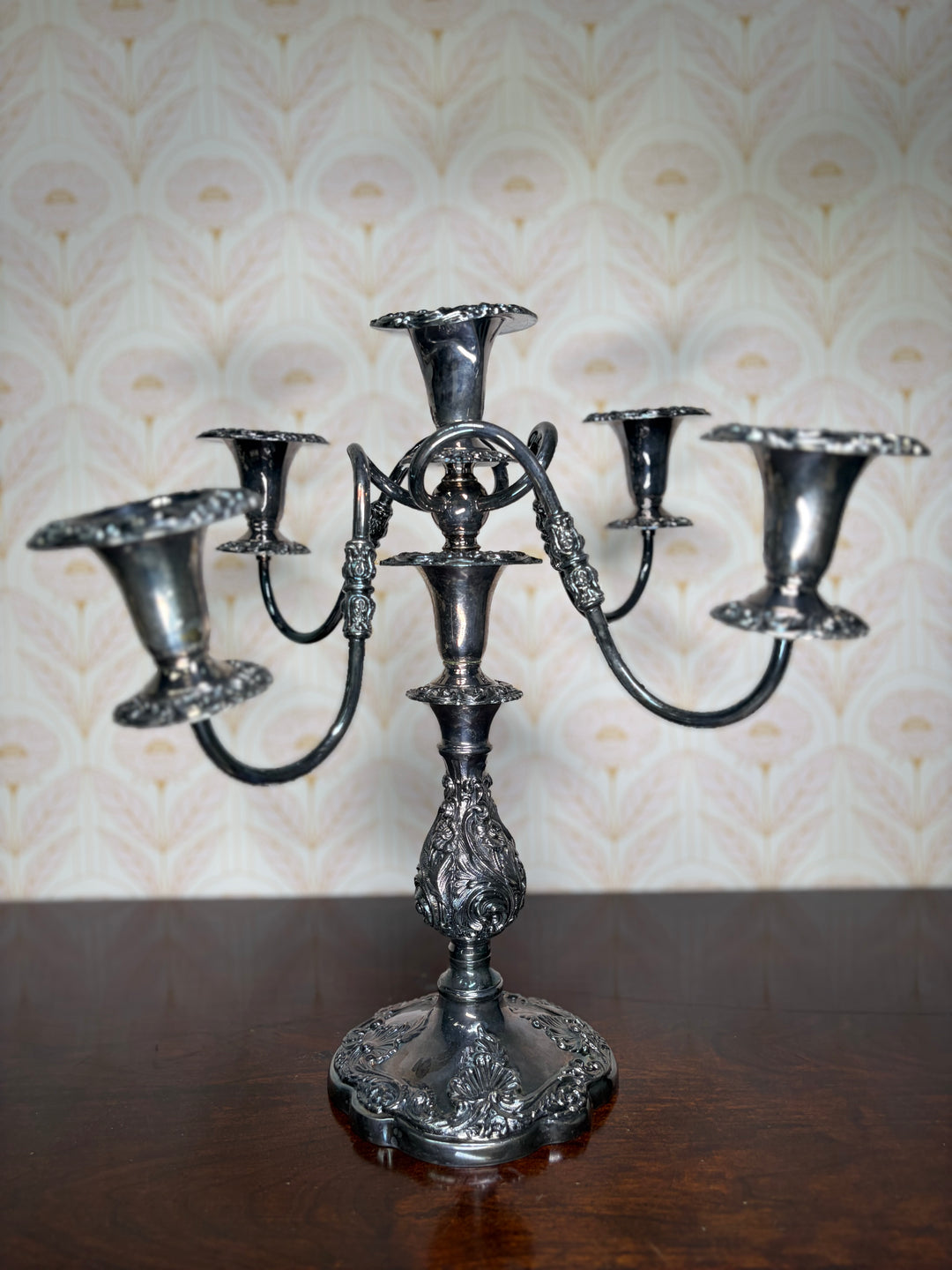 Silver Plated Candleabra