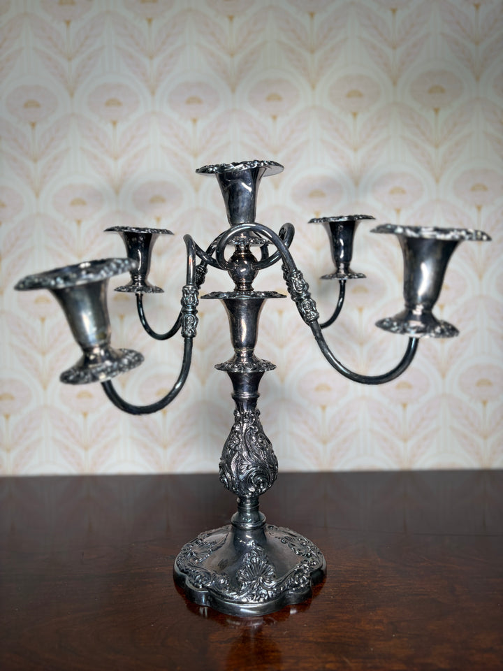 Silver Plated Candleabra