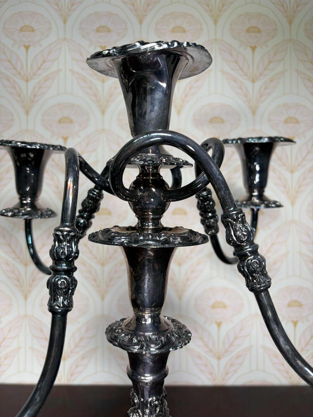 Silver Plated Candleabra