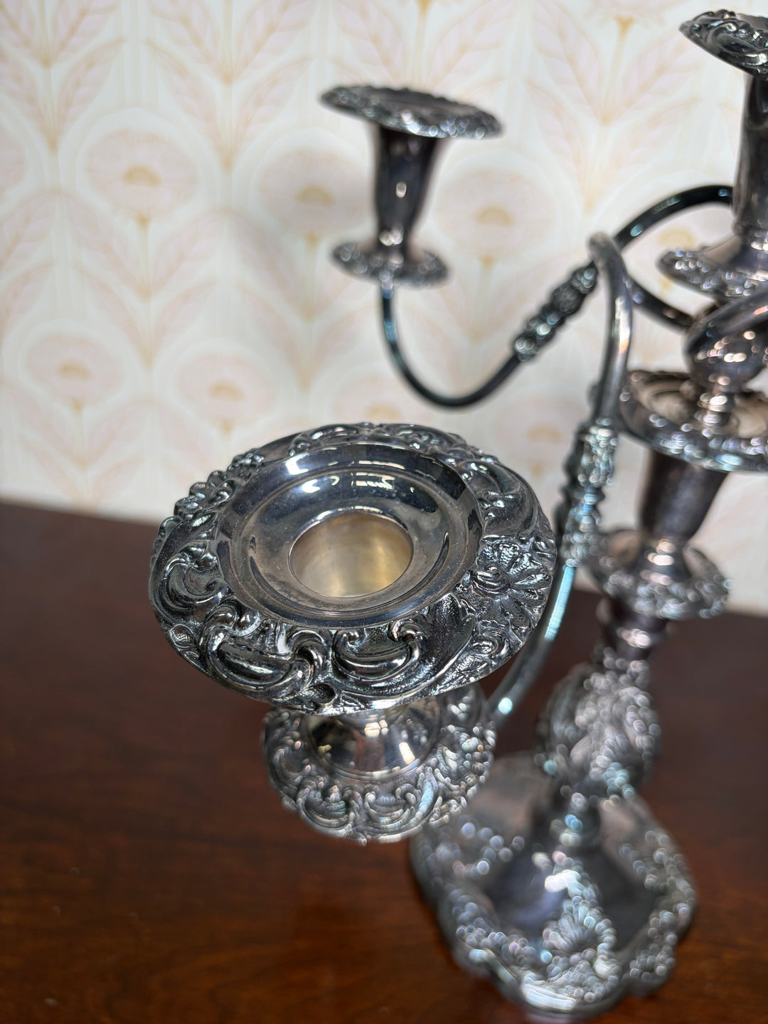 Silver Plated Candleabra