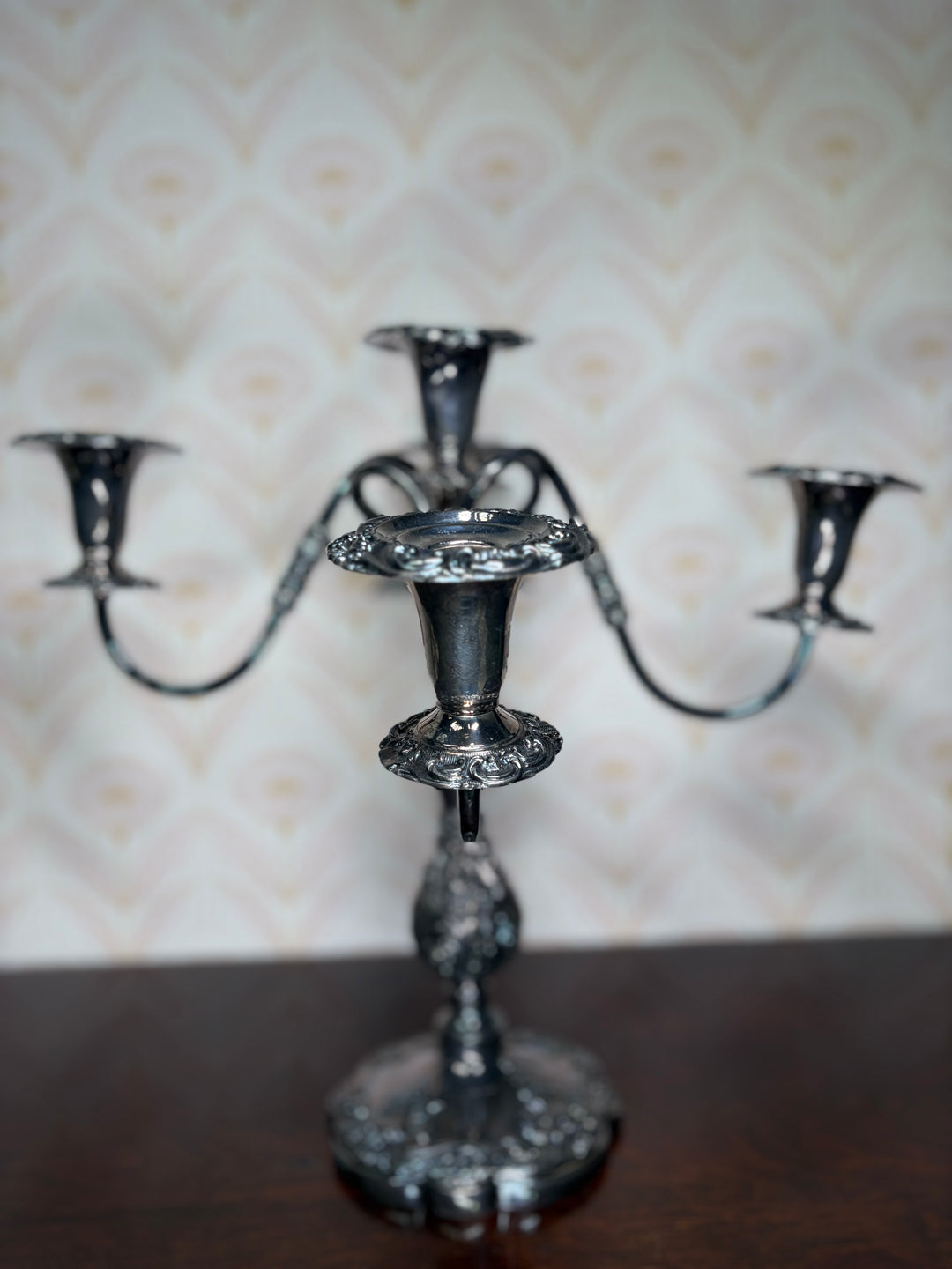 Silver Plated Candleabra
