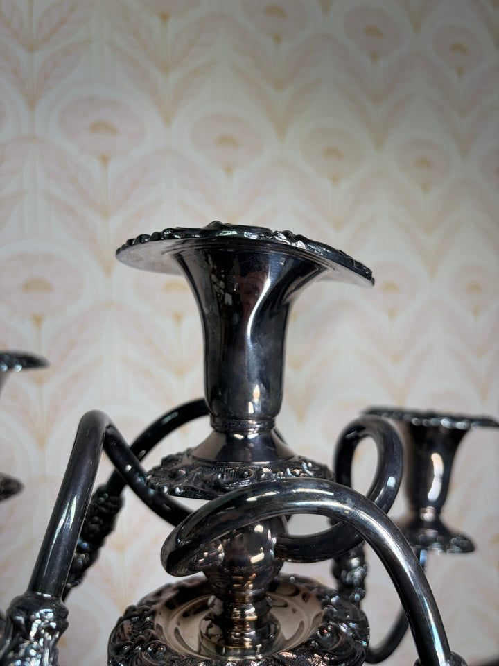 Silver Plated Candleabra