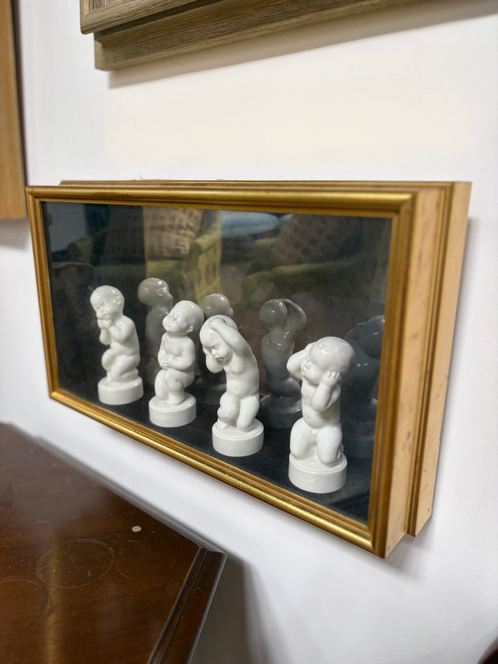 Bing and Grondahl Framed Figurines