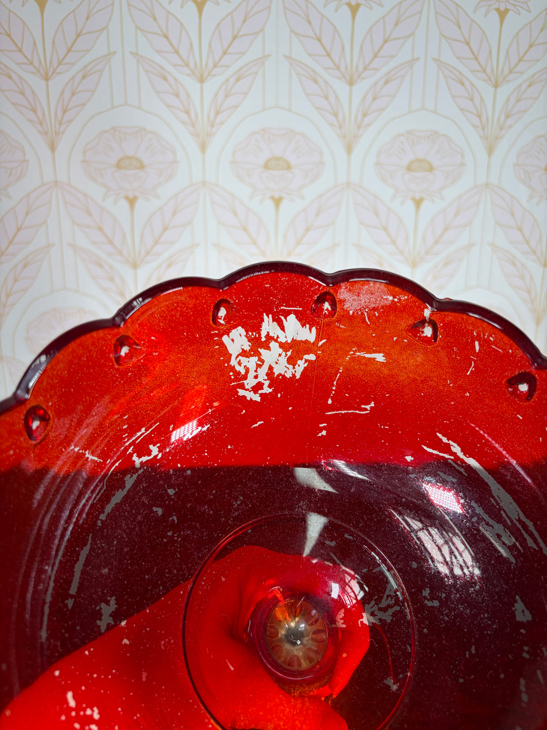 Red Candy Dish