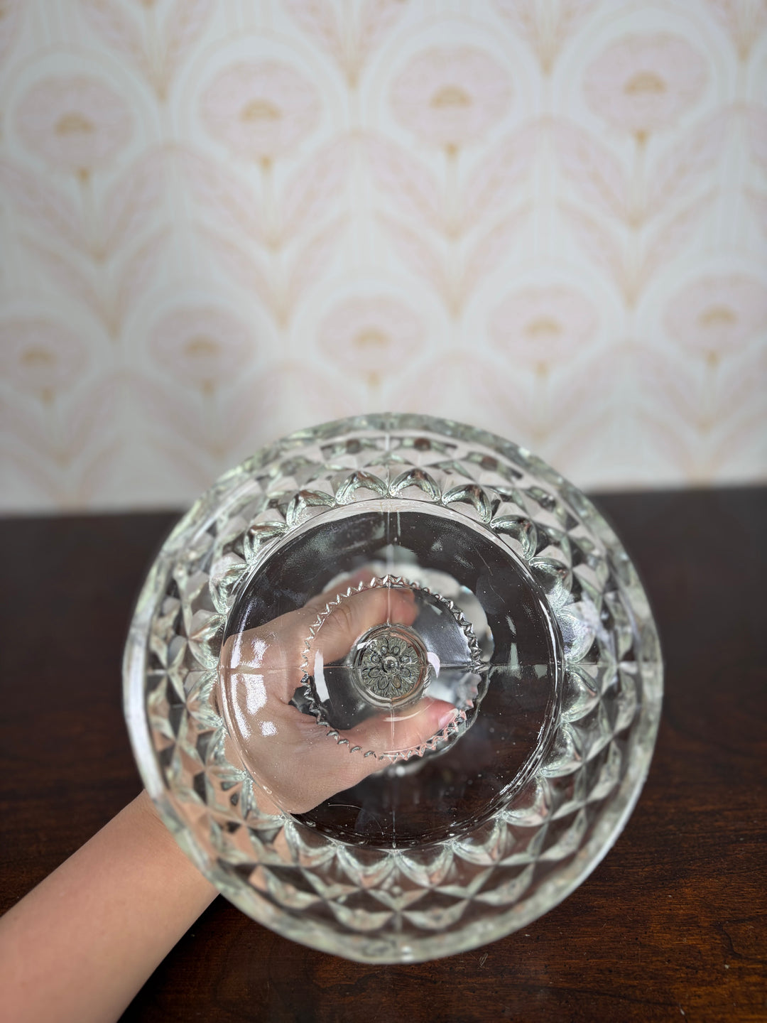 Crystal Candy Dish with Lid