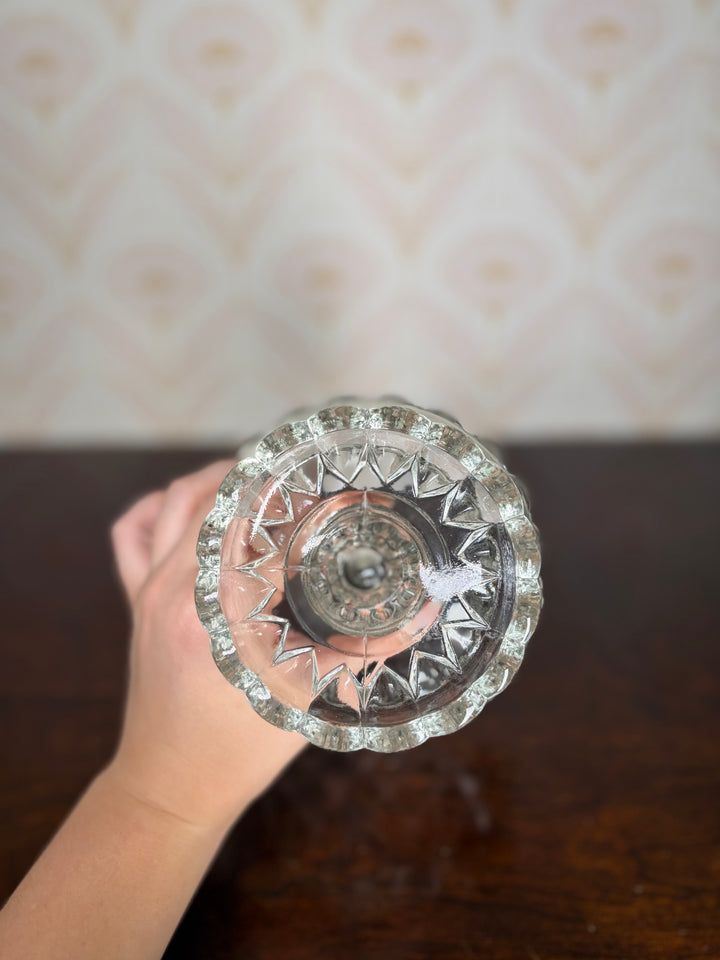 Crystal Candy Dish with Lid
