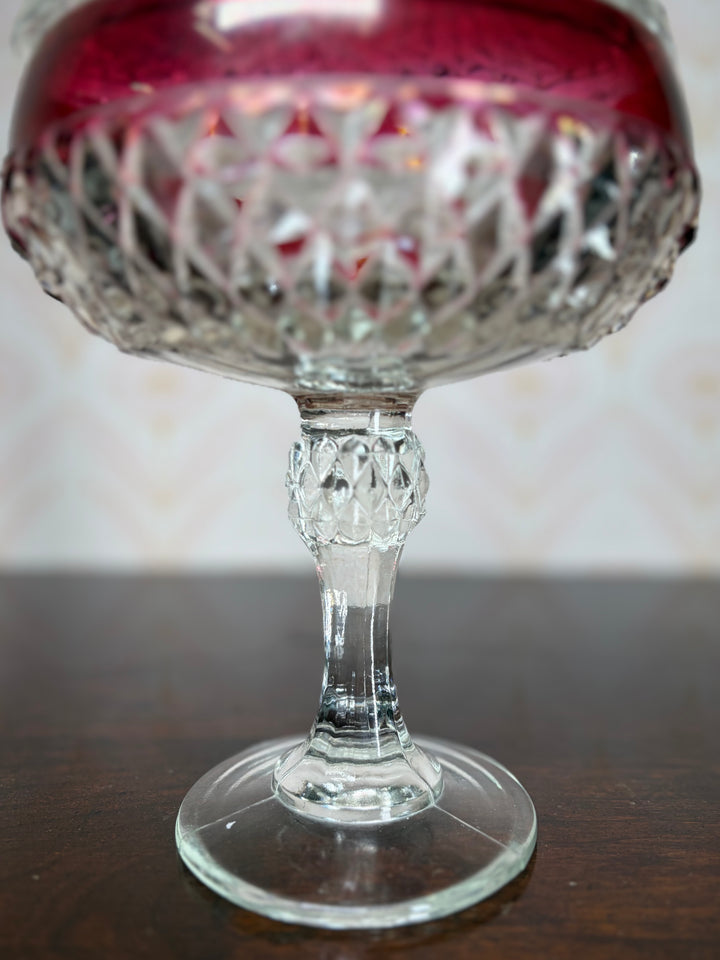 Crystal Candy Dish with Lid