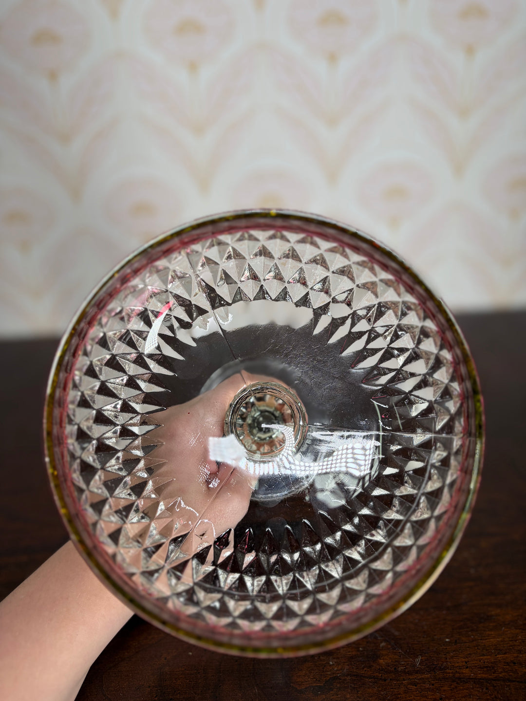 Crystal Candy Dish with Lid