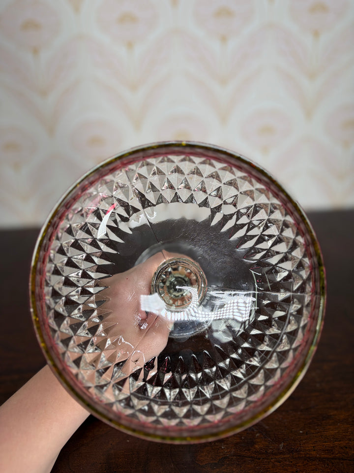 Crystal Candy Dish with Lid