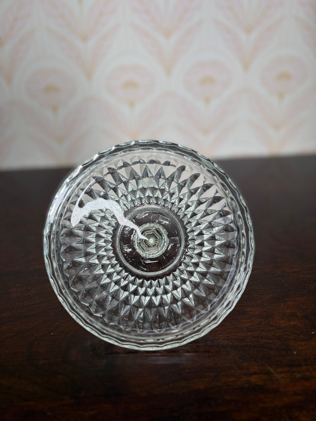 Crystal Candy Dish with Lid