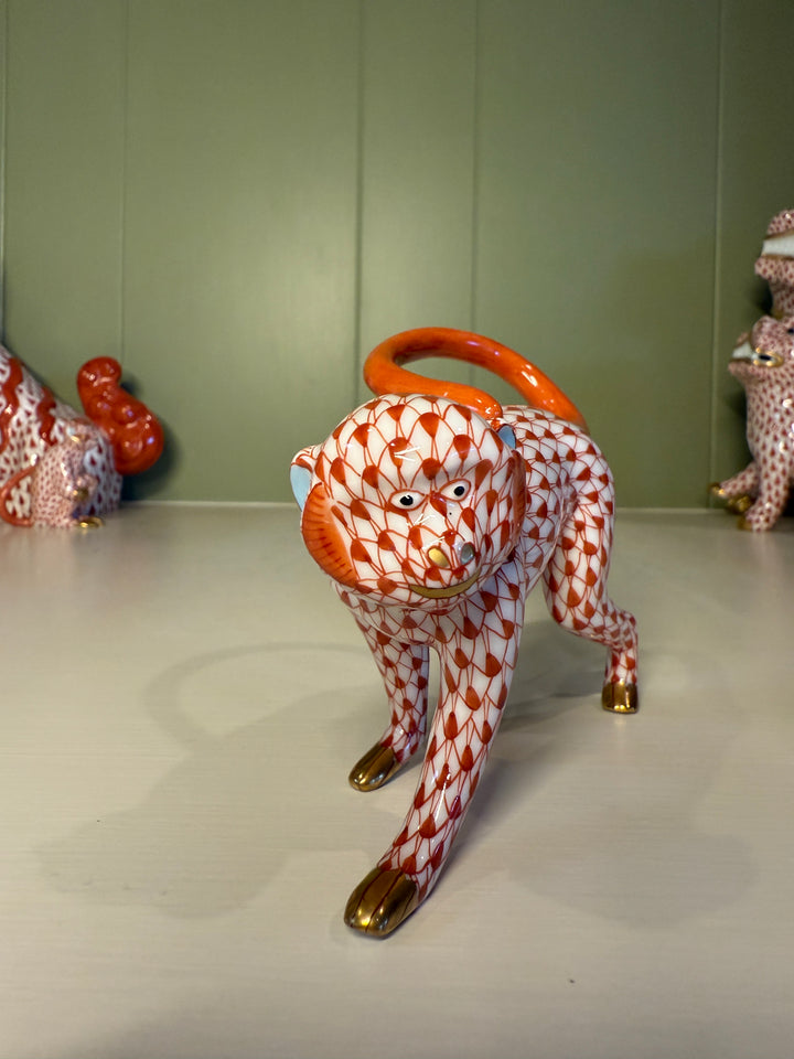 Small Herend Walking Monkey